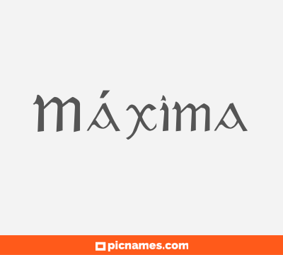 Máxima