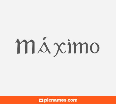 Máximo