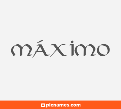 Máximo