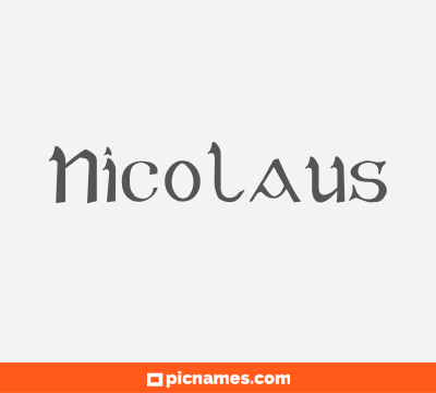 Nicolaus