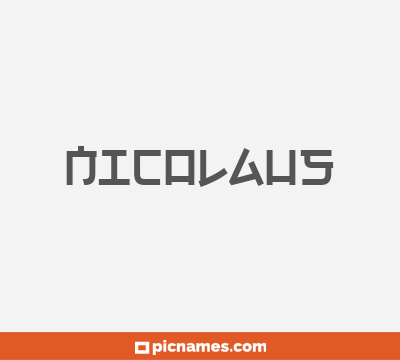 Nicolaus