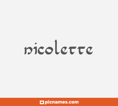 Nicolette