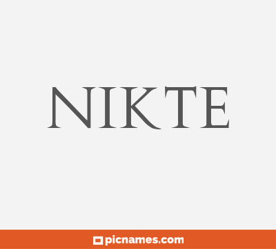 Nikte