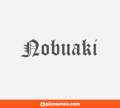 Nobuaki