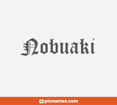 Nobuaki