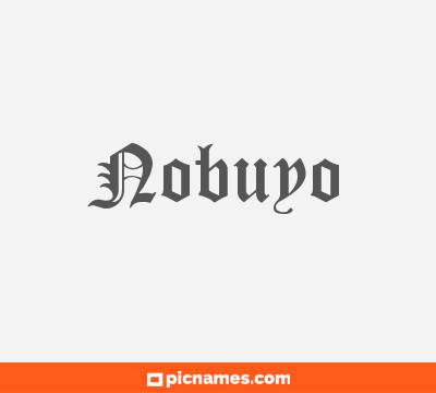 Nobuyo