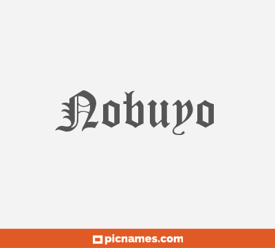 Nobuyo