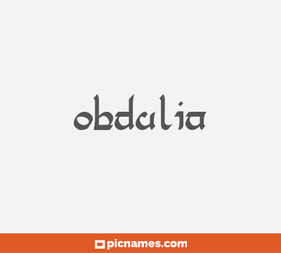 Obdulia