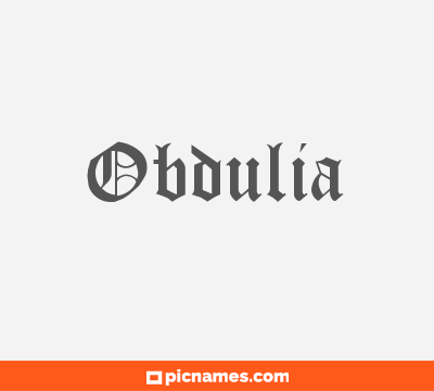 Obdulia