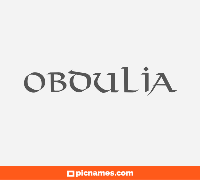 Obdulia