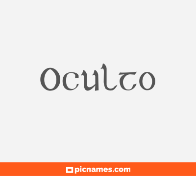 Oculto