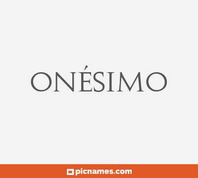 Onésimo