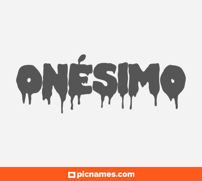 Onésimo