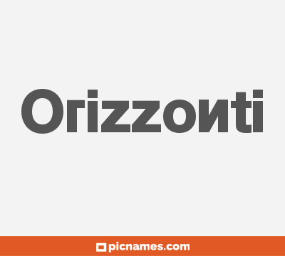 Orizzonti