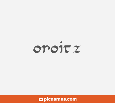 Oroitz