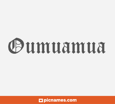 Oumuamua