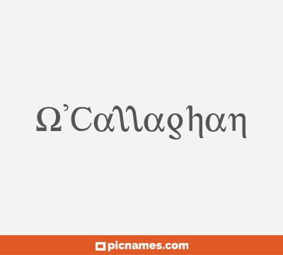 O’Callaghan