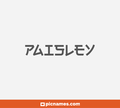 Paisley