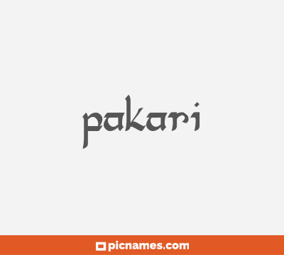 Pakari