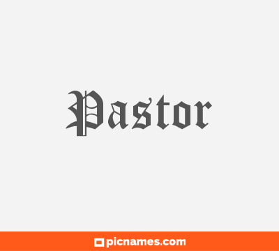 Pastor