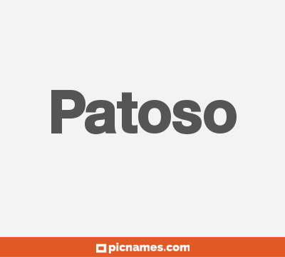 Patoso