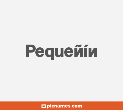 Pequeñín