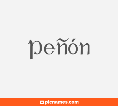 Peñón