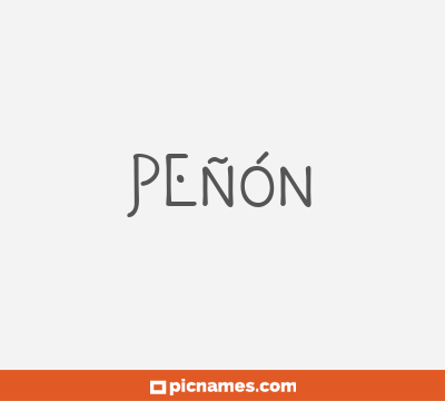 Peñón