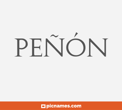 Peñón