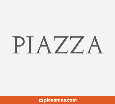 Piazza