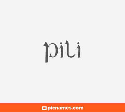 Pili