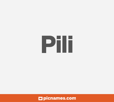 Pili