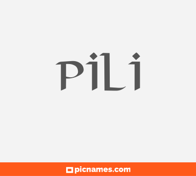 Pili