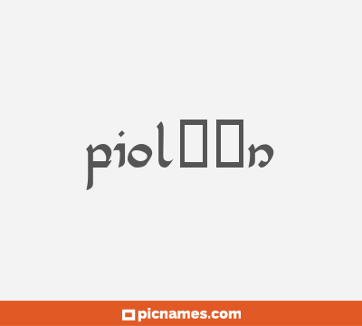 Piol��n