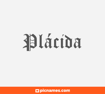 Plácida