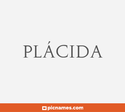 Plácida