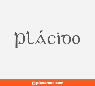 Plácido