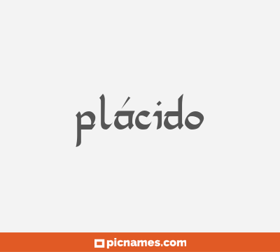 Plácido