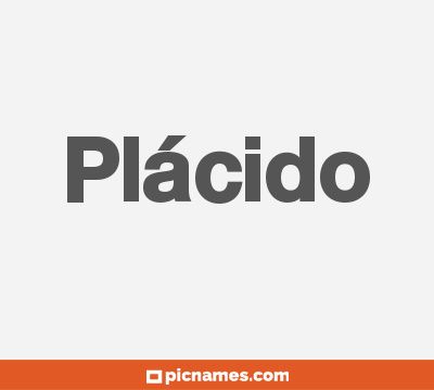 Plácido