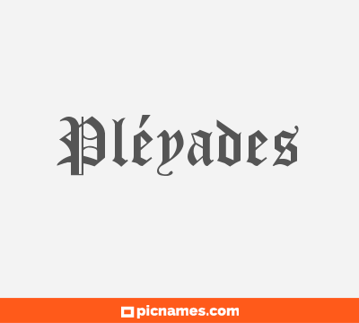 Pléyades