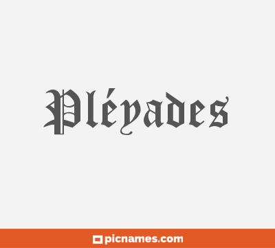 Pléyades