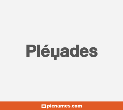 Pléyades