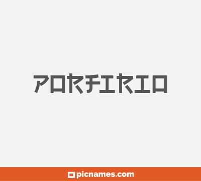 Porfirio