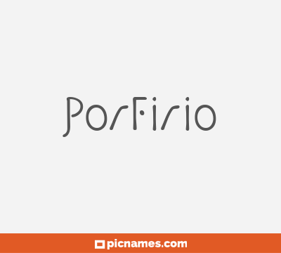 Porfirio