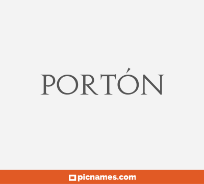 Portón