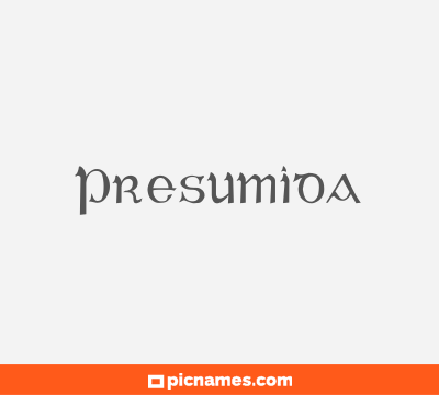 Presumida