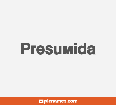 Presumida