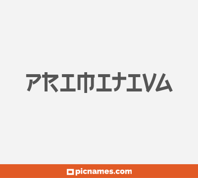 Primitiva