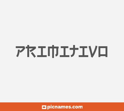 Primitivo
