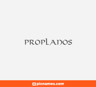 Proplanos